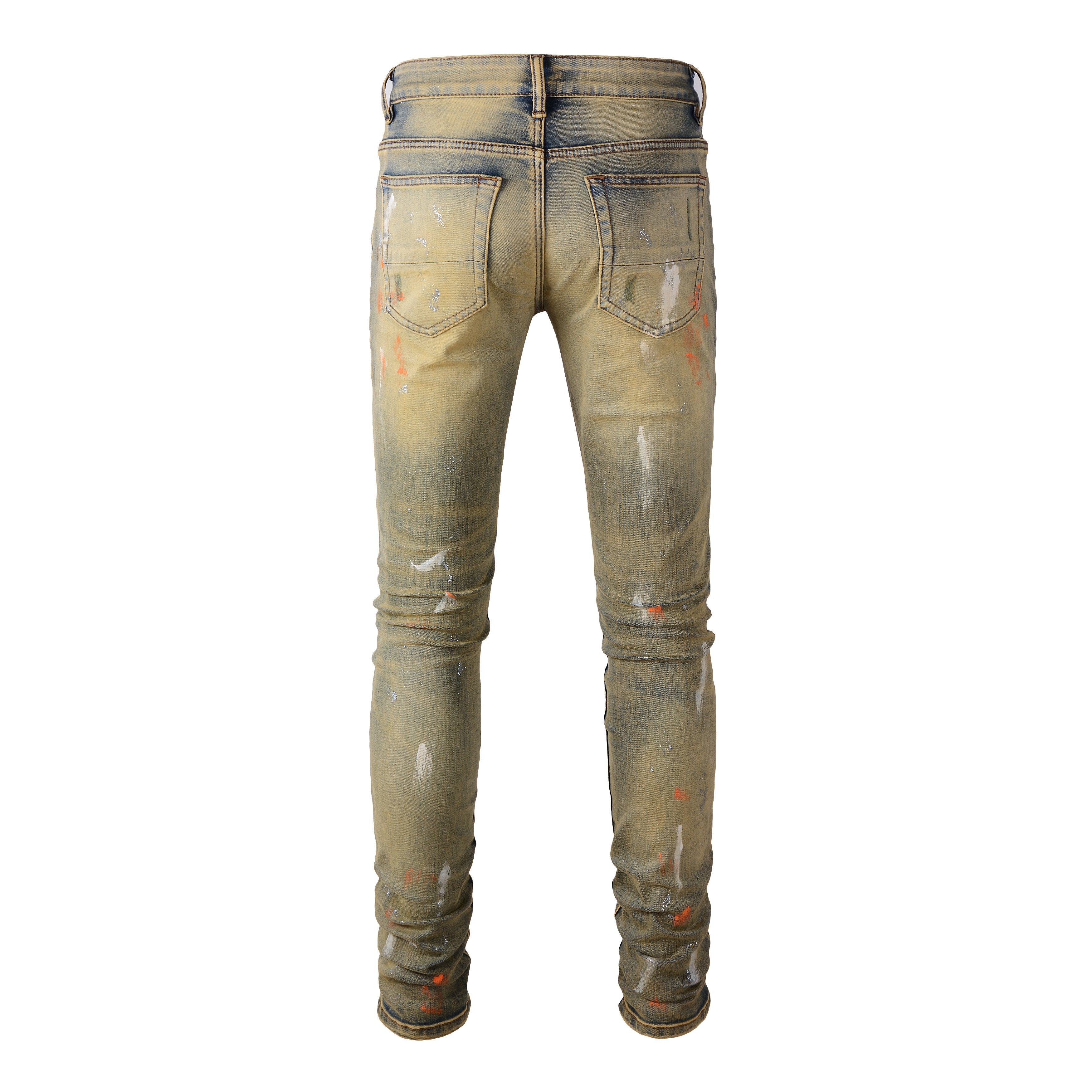 AMIRI Slim Fit Distressed Jeans #6557