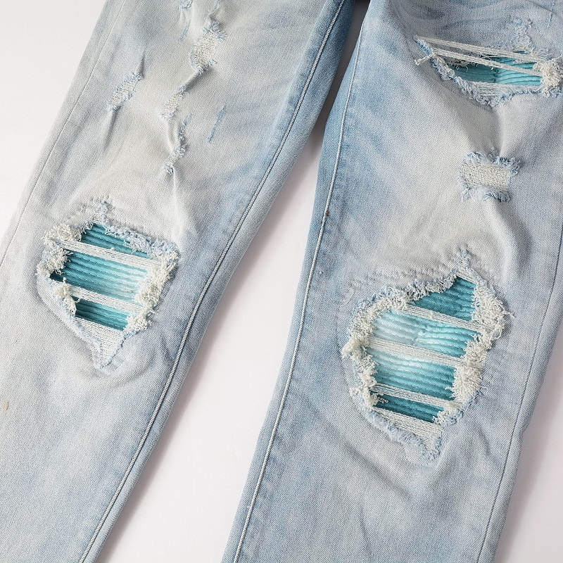 AMIRI Slim Fit Distressed Jeans #6645