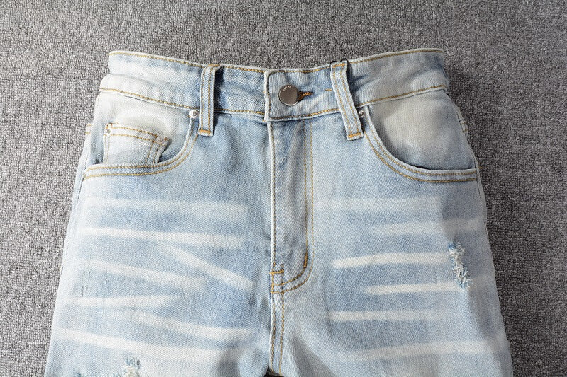 AMIRI Jeans #808 | Slim Fit Distressed Denim