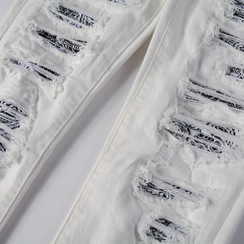 AMIRI Jeans #843 | Slim Fit Distressed Denim