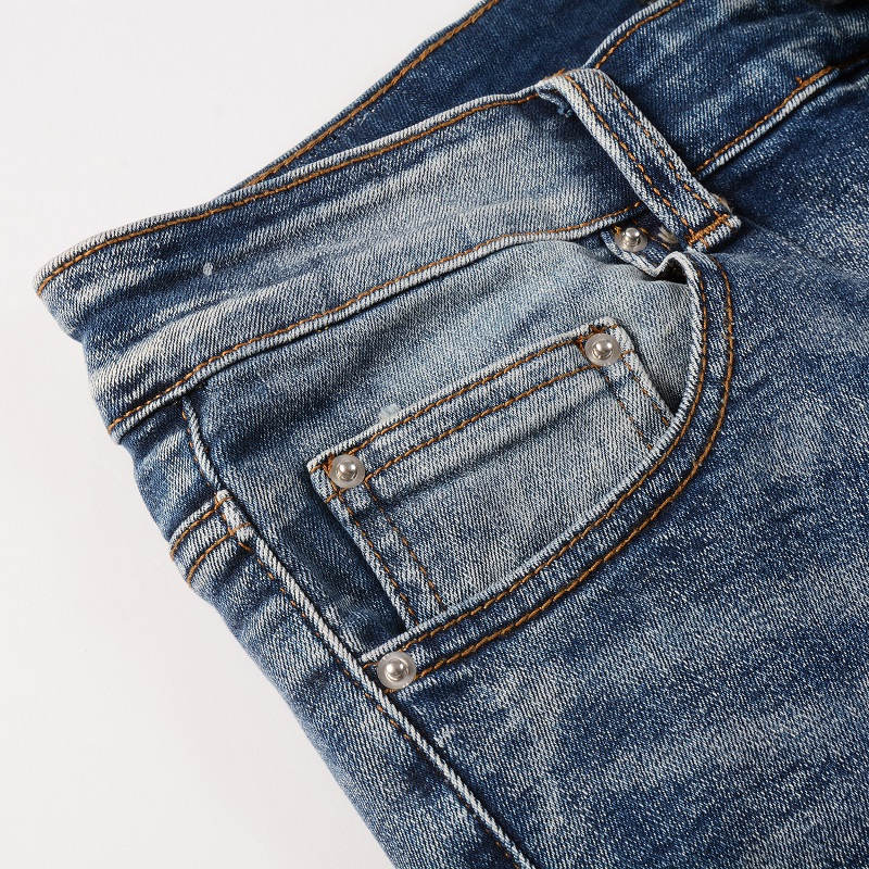 AMIRI Slim Fit Distressed Jeans #6597