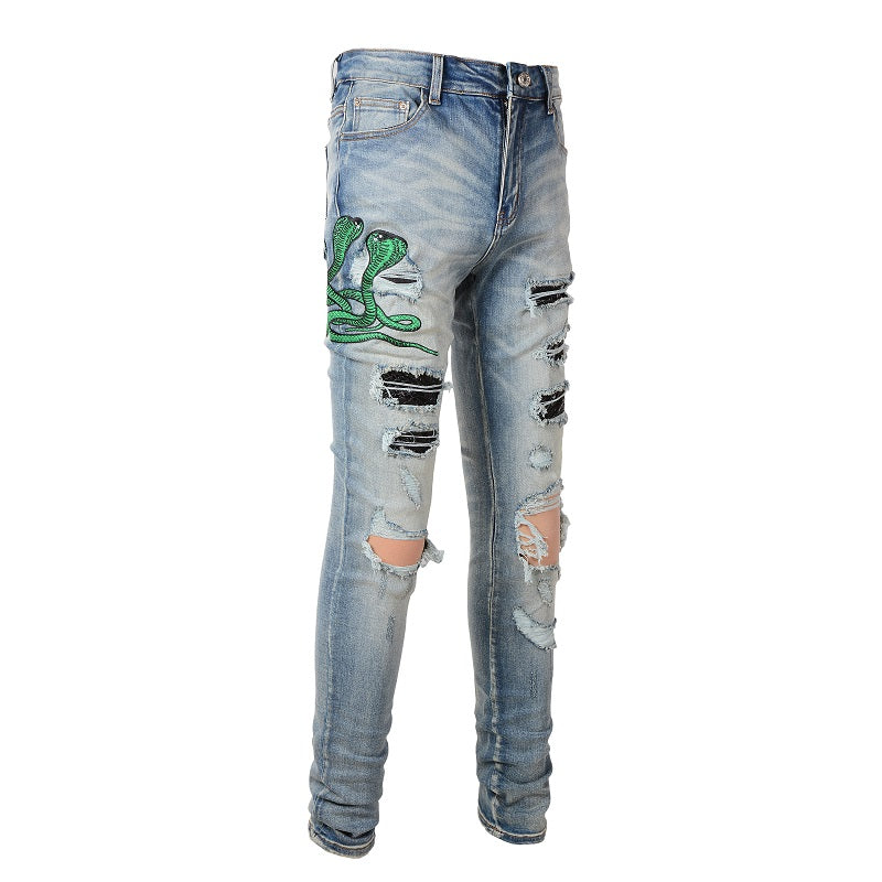 AMIRI Slim Fit Distressed Jeans #6561