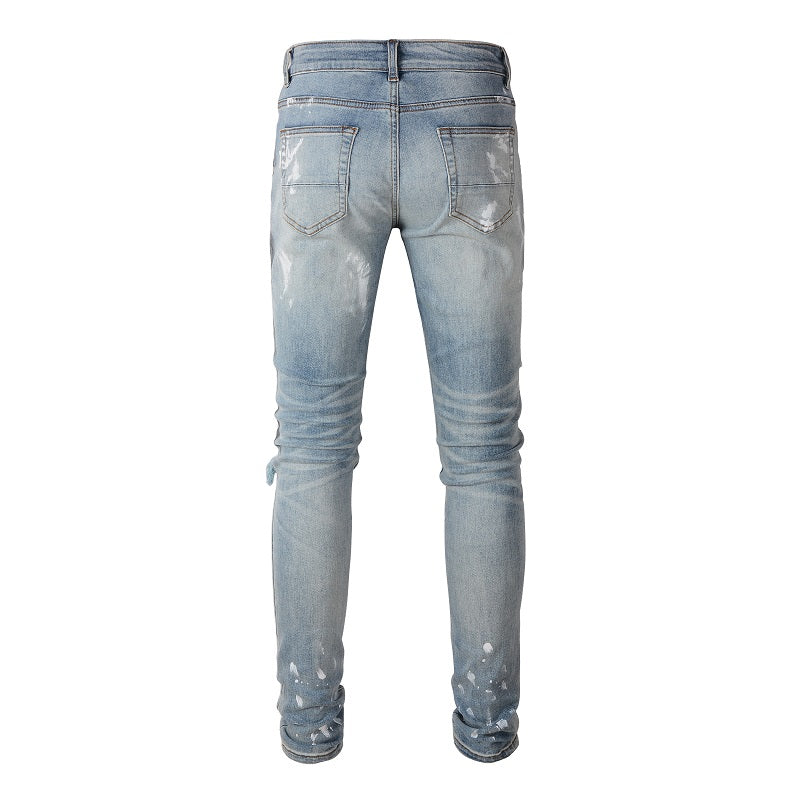AMIRI Slim Fit Distressed Jeans #6626