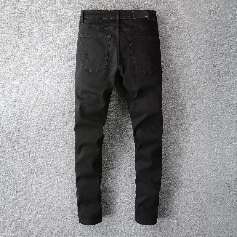AMIRI Jeans #800 – Slim Fit Distressed Denim