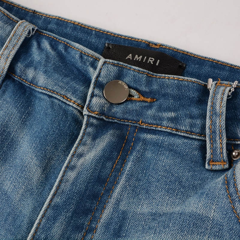 AMIRI Slim Fit Distressed Jeans #6563