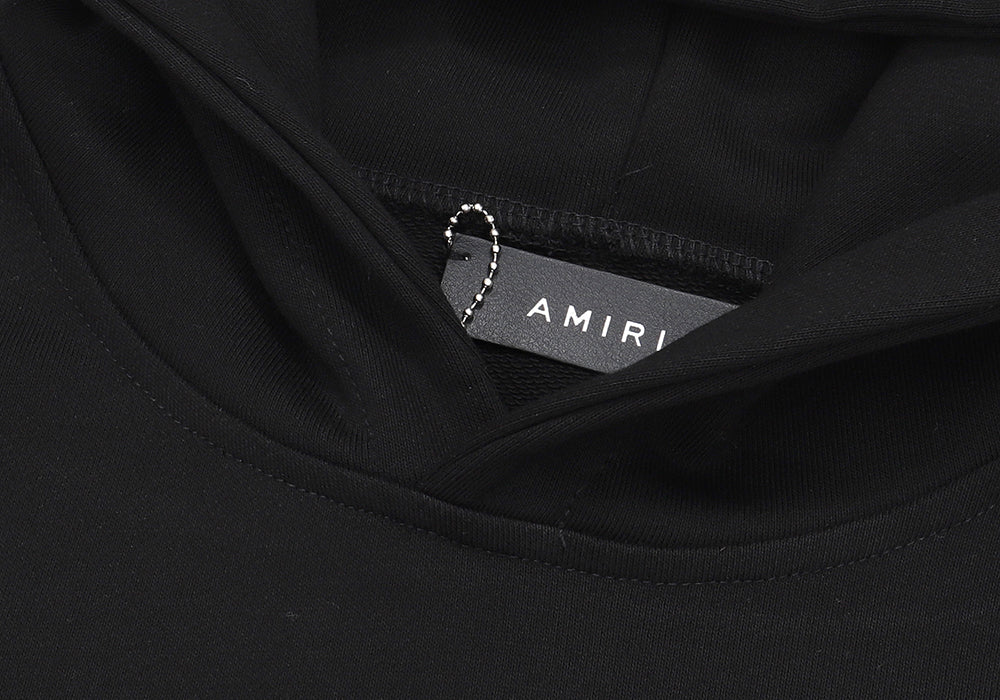 AMIRI Checkered Bones Cotton Hoodie