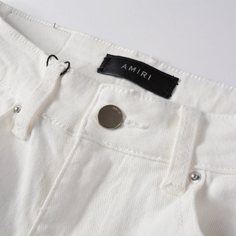AMIRI Jeans #843 | Slim Fit Distressed Denim