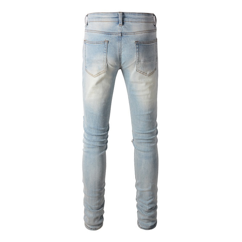 AMIRI Slim Fit Distressed Jeans #6637