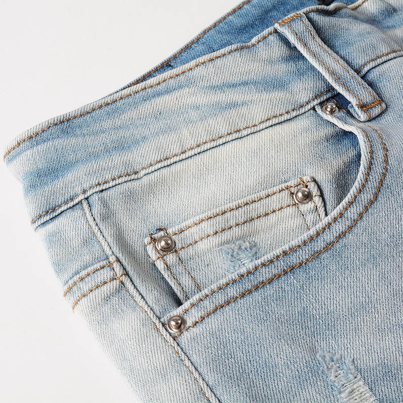 AMIRI Slim Fit Distressed Jeans #6645