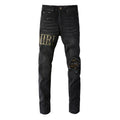 AMIRI Jeans #872 – Slim Fit Distressed Denim