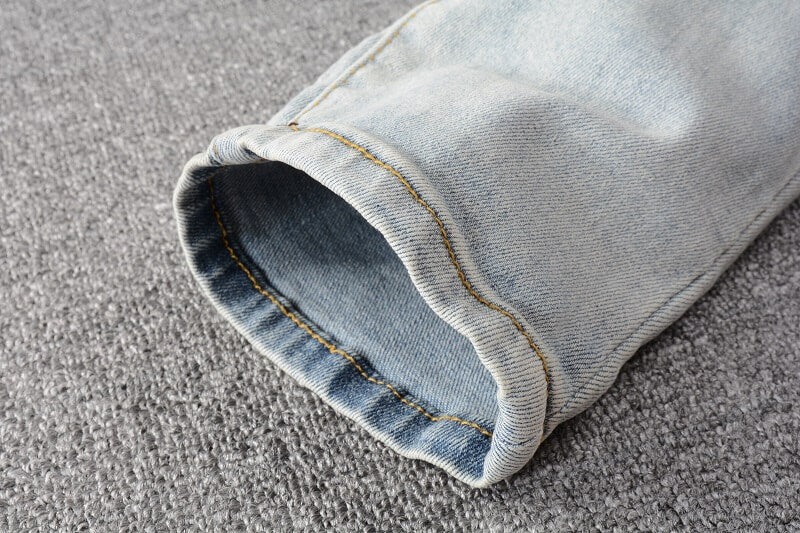 AMIRI Jeans #808 | Slim Fit Distressed Denim