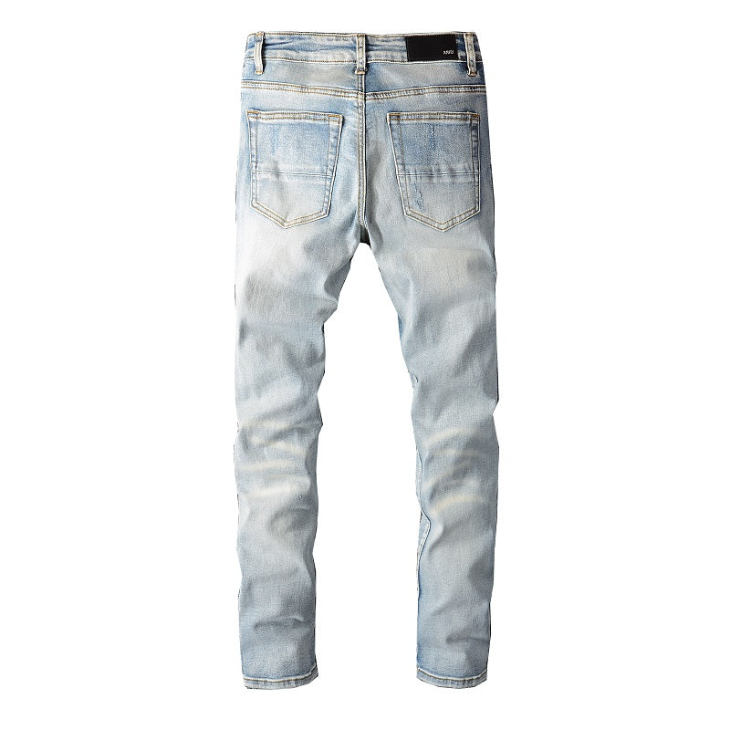 AMIRI Slim Fit Destroyed Jeans #810