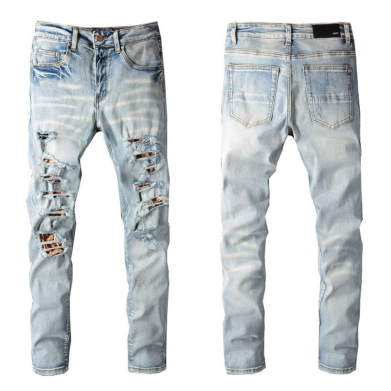 AMIRI Slim Fit Destroyed Jeans #810