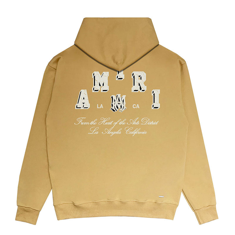 AMIRI Logo-Print Cotton Hoodie