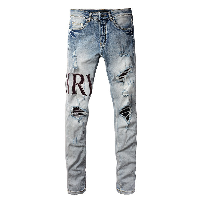 AMIRI Slim Fit Destroyed Jeans #1301