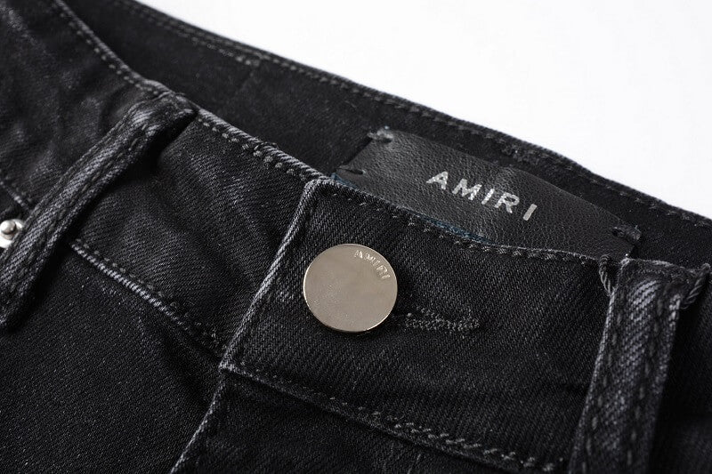 AMIRI Jeans #829 | Slim Fit Distressed Denim