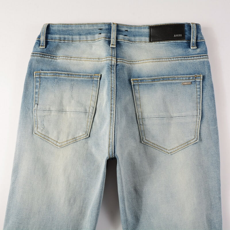 AMIRI Slim Fit Distressed Jeans #1308