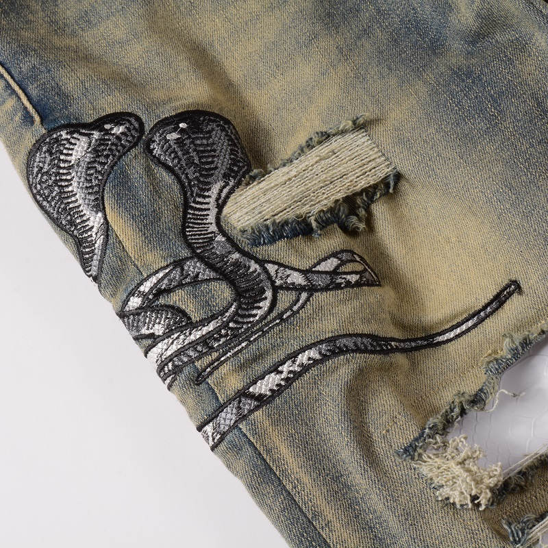 AMIRI Slim Fit Distressed Jeans #6611