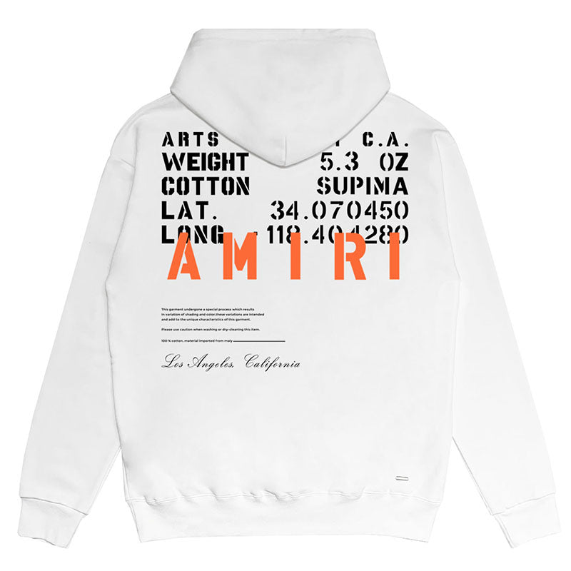 AMIRI Monogram Cotton Hoodie