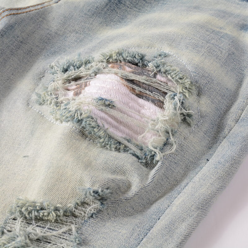 AMIRI Slim Fit Distressed Jeans