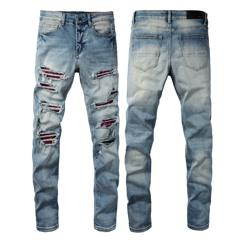 AMIRI Slim Fit Distressed Jeans #1308