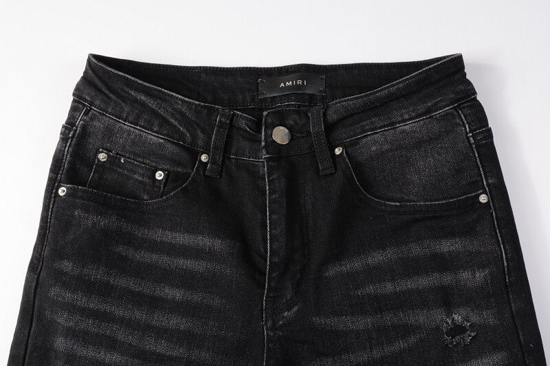 AMIRI Jeans #830 | Slim Fit Distressed Denim