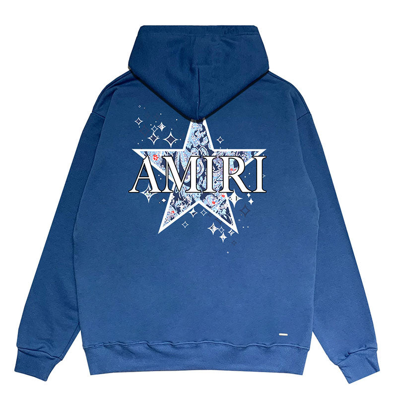 AMIRI Earth-Tone Cotton Hoodie