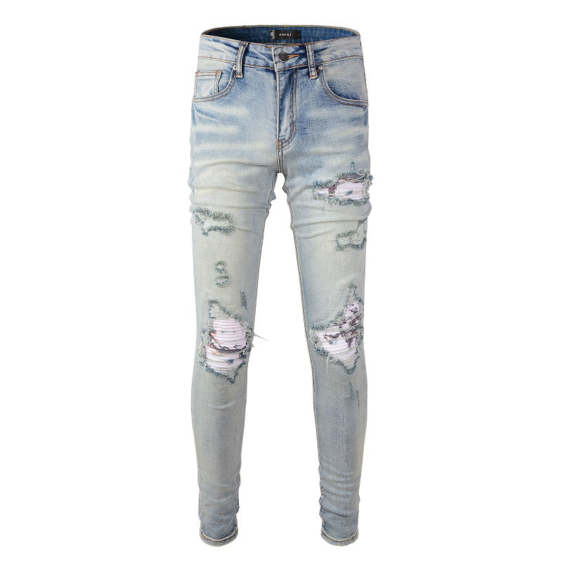AMIRI Slim Fit Distressed Jeans