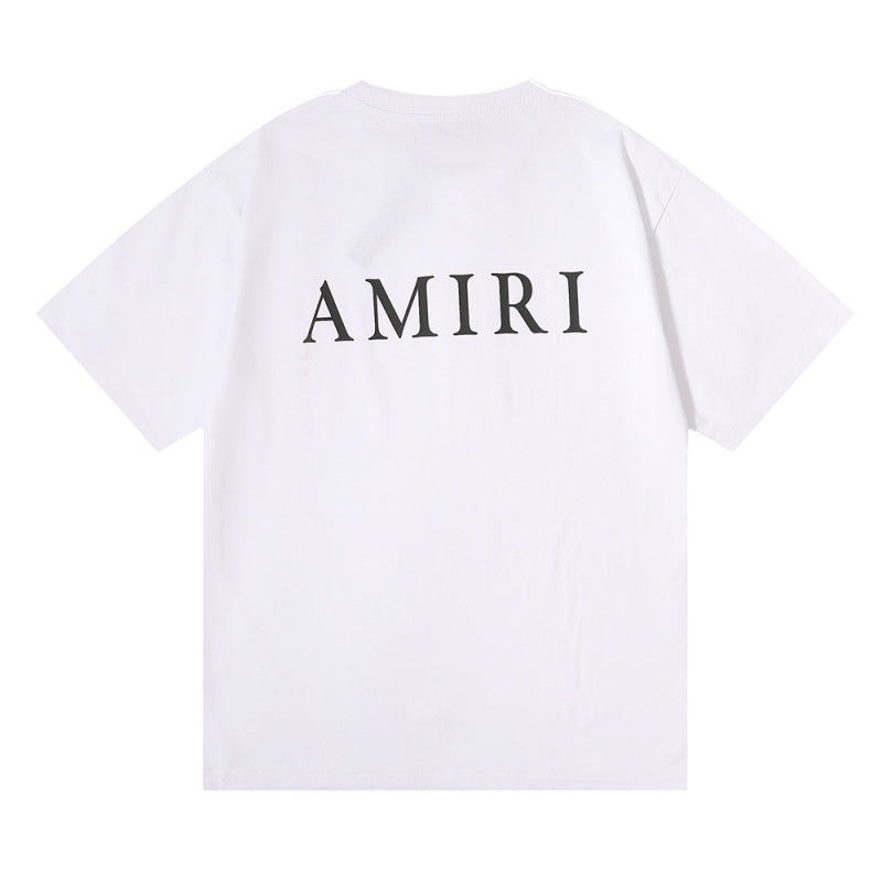 AMIRI Logo-Print Cotton Jersey T-Shirt | White