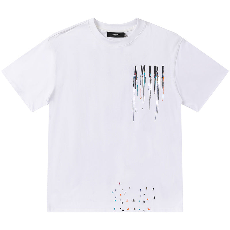 AMIRI Logo Print Cotton Jersey T-Shirt