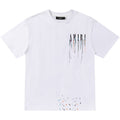 AMIRI Logo Print Cotton Jersey T-Shirt