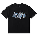 AMIRI Dragon Logo-Print Cotton Jersey T-Shirt | Black & White