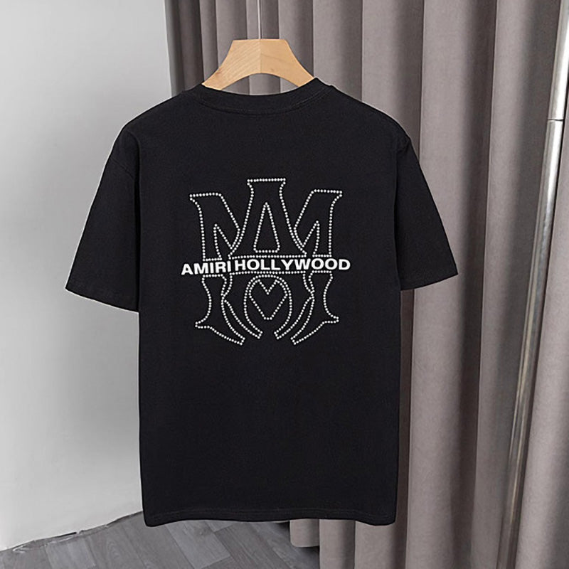 AMIRl Logo-Print Cotton-Jersey T-Shirts