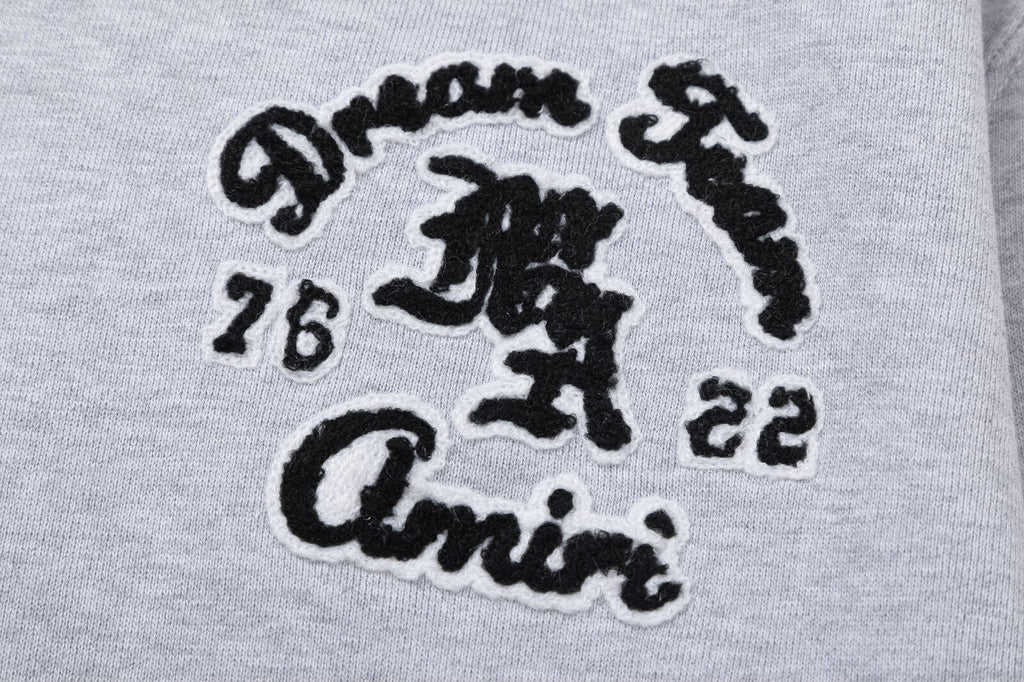 AMIRI Embroidered Logo Cotton Hoodie