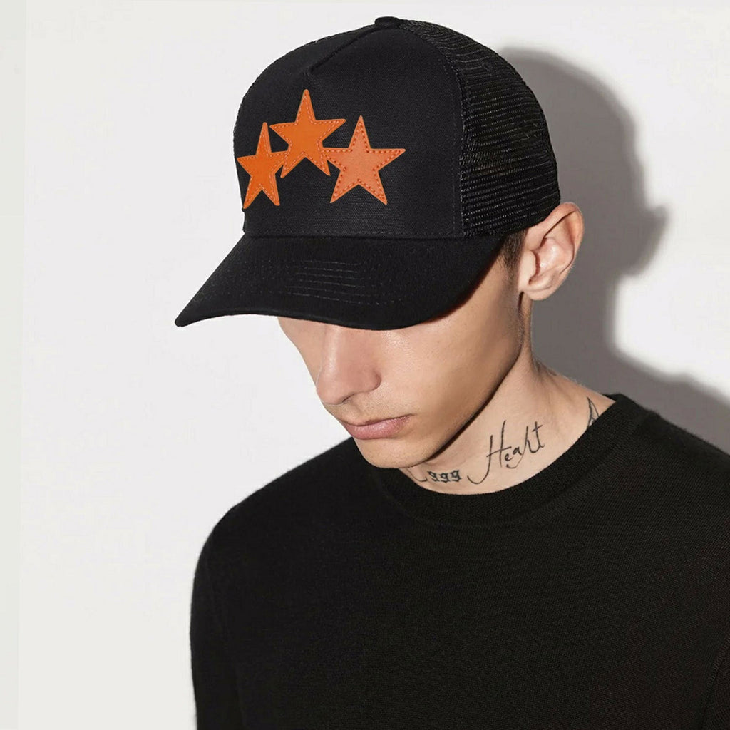 AMIRI 3 Star Trucker Cap