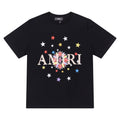 AMIRI Men's T-Shirt | Black, White & Blue