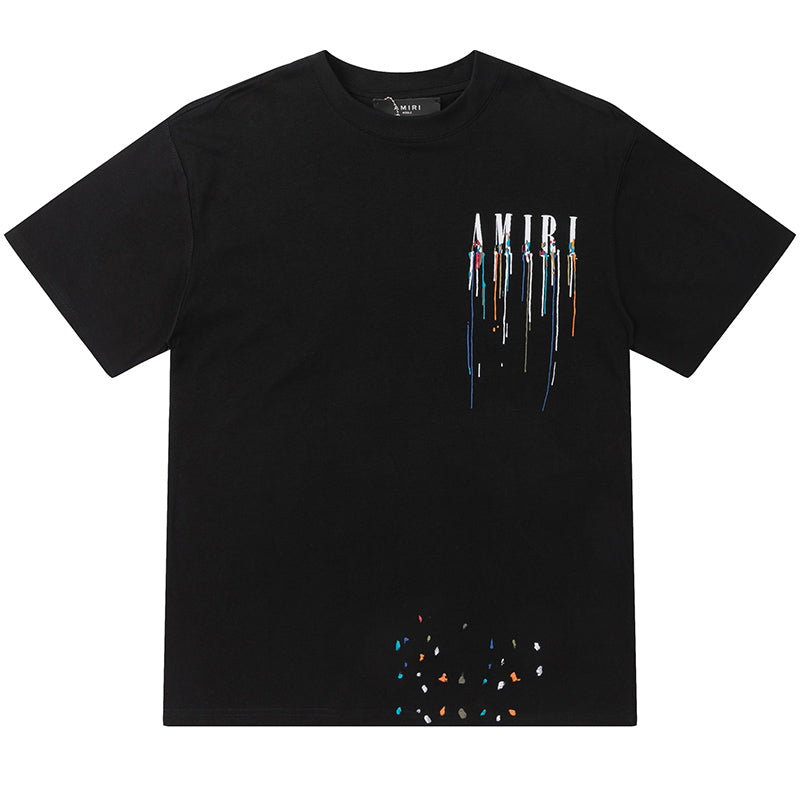 AMIRI Logo Print Cotton Jersey T-Shirt