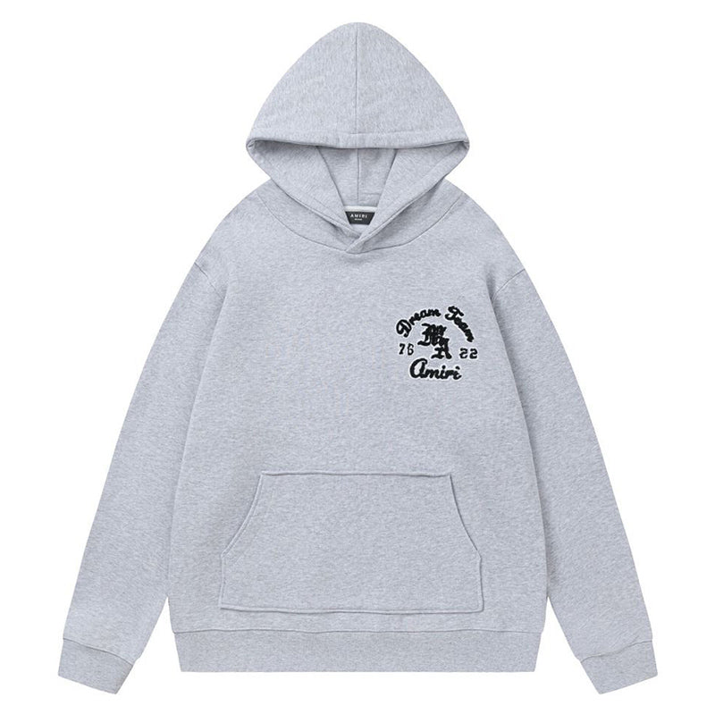 AMIRI Embroidered Logo Cotton Hoodie