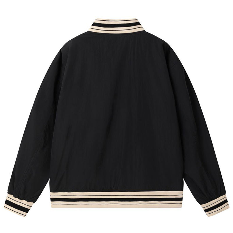 AMIRI Logo-Appliquéd Padded Shell Bomber Jacket – Orange & Black