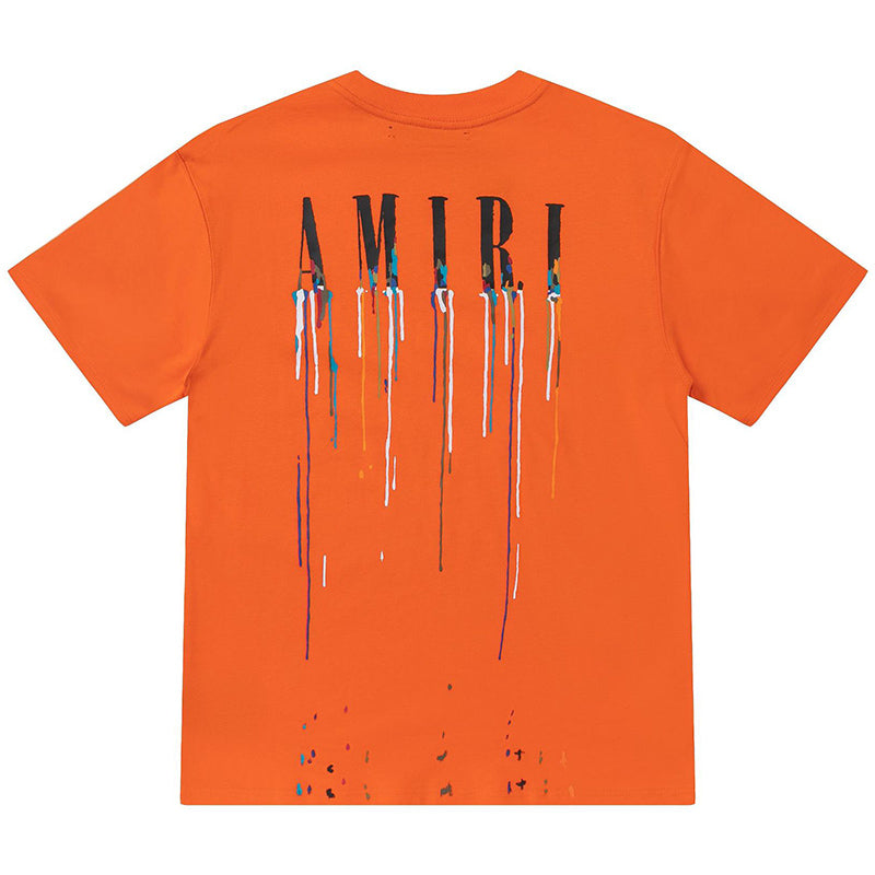 AMIRI Logo Print Cotton Jersey T-Shirt