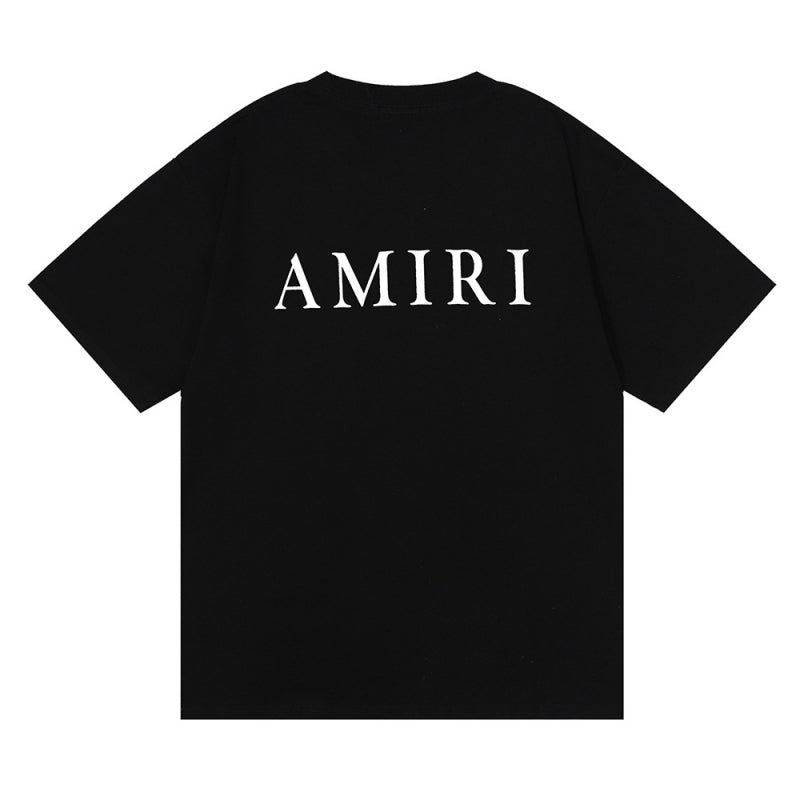 AMIRI Logo-Print Cotton Jersey T-Shirt | Black