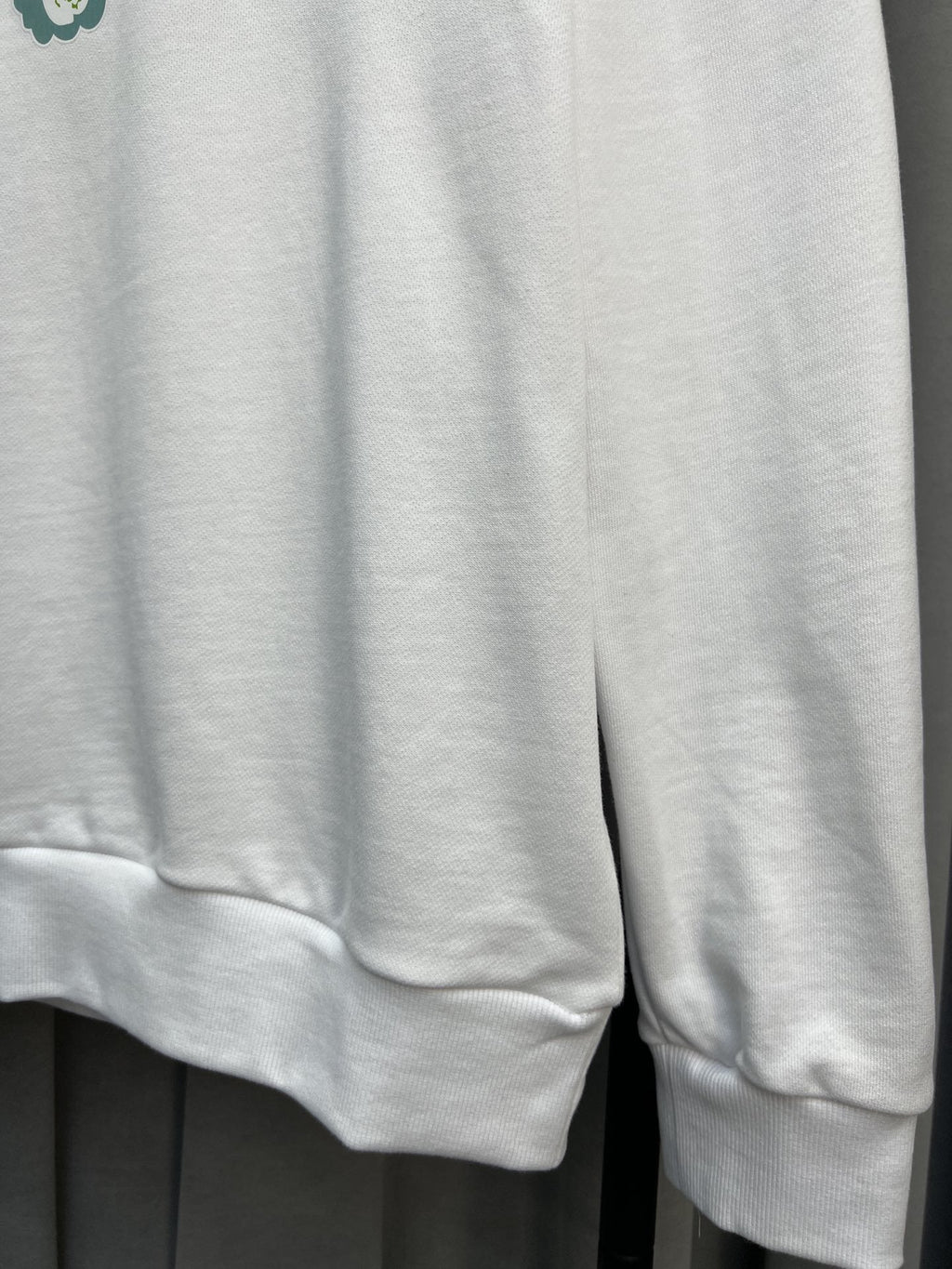 AMIRI Floral & Letter Logo Print Crewneck Sweatshirt