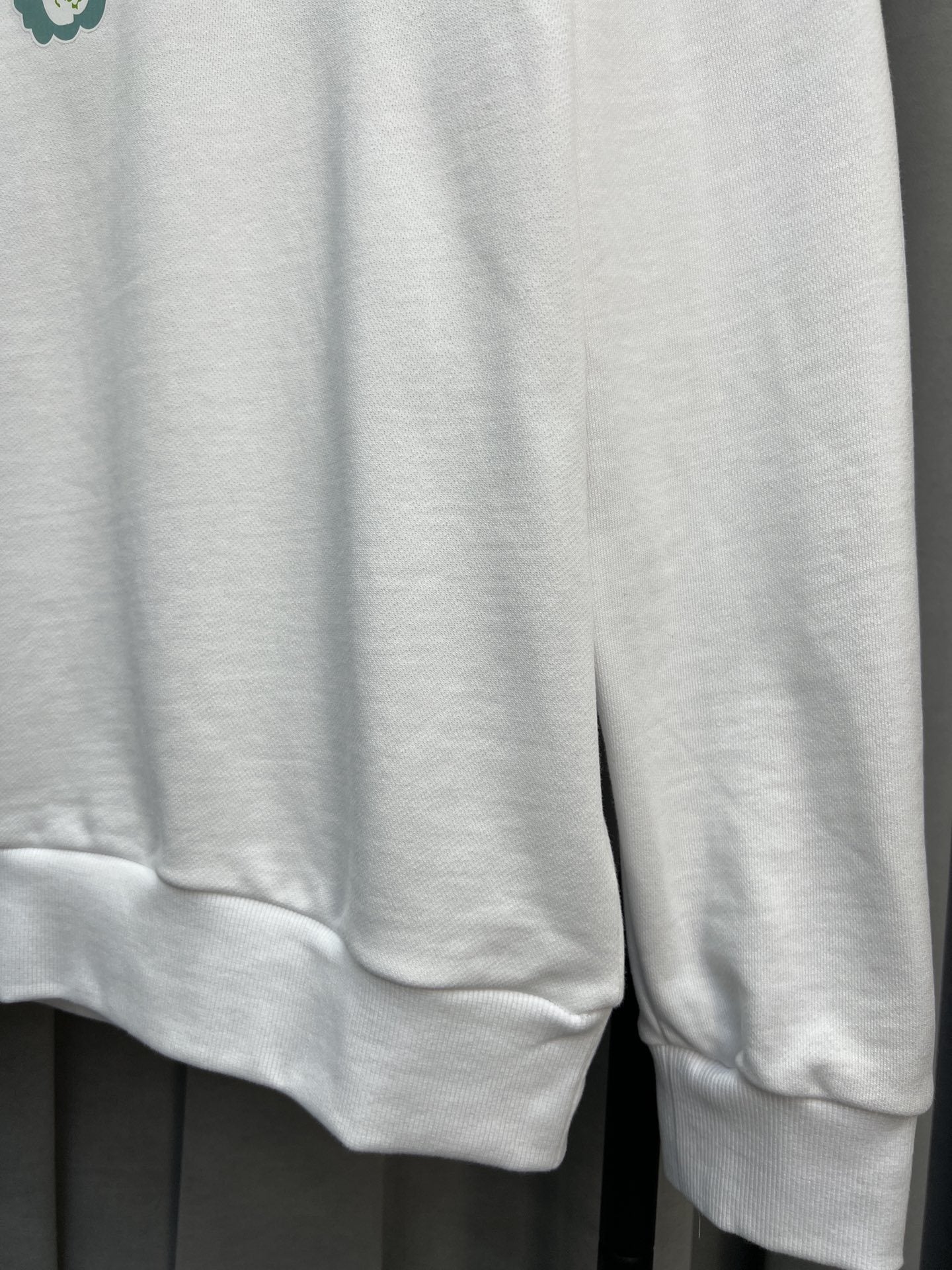 AMIRI Floral & Letter Logo Print Crewneck Sweatshirt