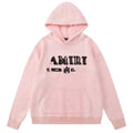 AMIRI Logo-Appliquéd Distressed Cotton-Jersey Hoodie
