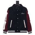 AMIRI Corduroy Bones Varsity Jacket – Black