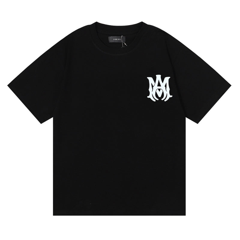 AMIRI Logo-Print Cotton Jersey T-Shirt | Black