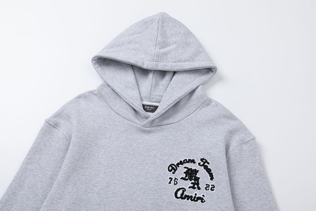 AMIRI Embroidered Logo Cotton Hoodie
