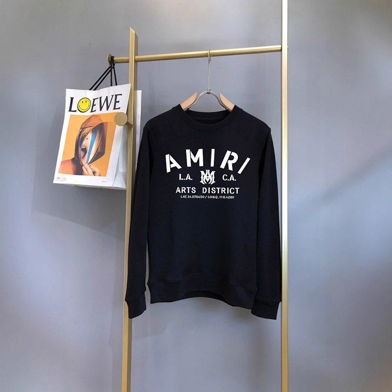 AMIRI Logo-Print Cotton Jersey Sweatshirt