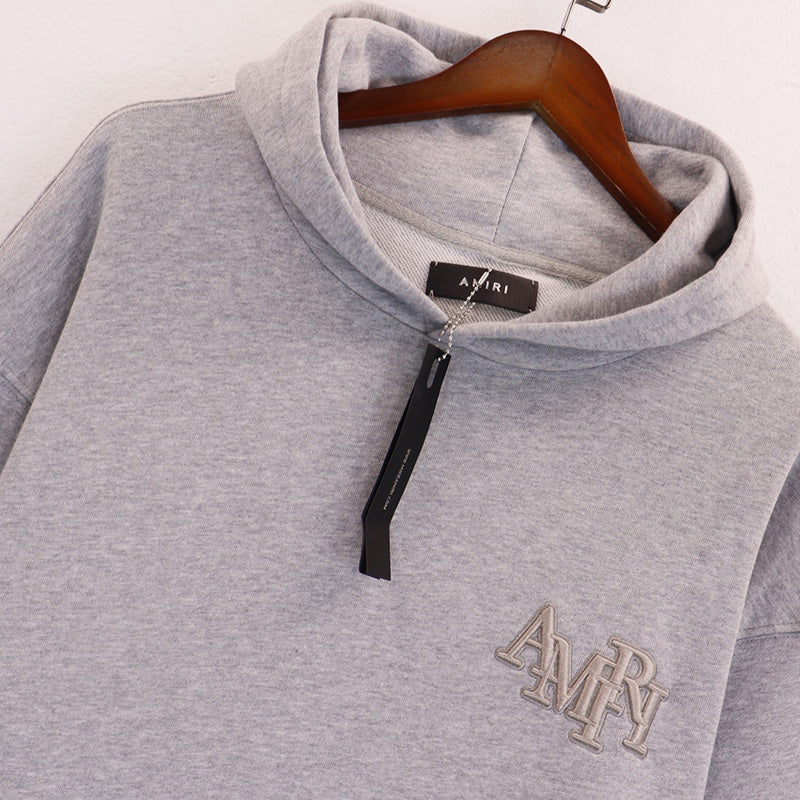AMIRI Logo-Embroidered Cotton-Jersey Hoodie