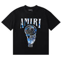 AMIRI Crystal Ball Logo-Intarsia Cashmere T-Shirt